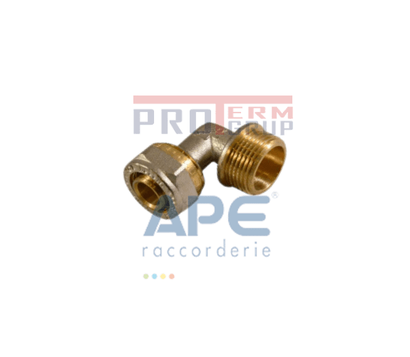 Detachable PEX-AL corner fittings APE female Cot la cheie APE cu filet extern
