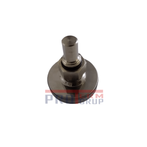 Биметаллический термометр вид сзади