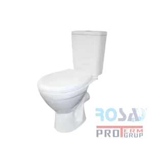 Унитаз с бачком напольный Solo с сиденьем