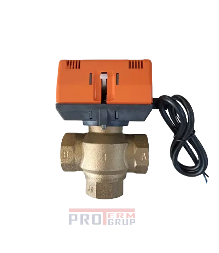 Vana cu 3 cai cu servomotor Vana cu 3 cai cu servomotor 1"FF TP40325B