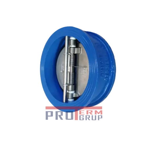 Supapa de sens fonta cu arc Supapa de sens cu arc intre flanse