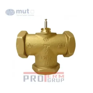 Трехходовым клапаном mut