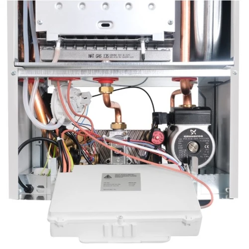 Interioru la cazanu pe gaz Radiant RSR24