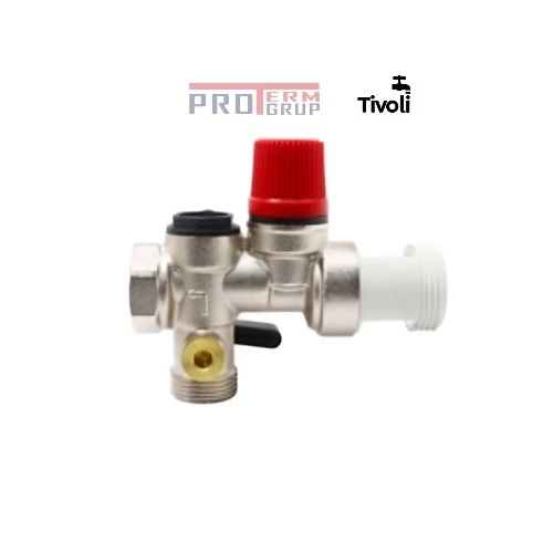 Grup de siguranță pentru boiler 3/4" 6 bar Grup de siguranță pentru boiler 3/4" 6 bar – protecție pentru boiler și sistemul de apă caldă